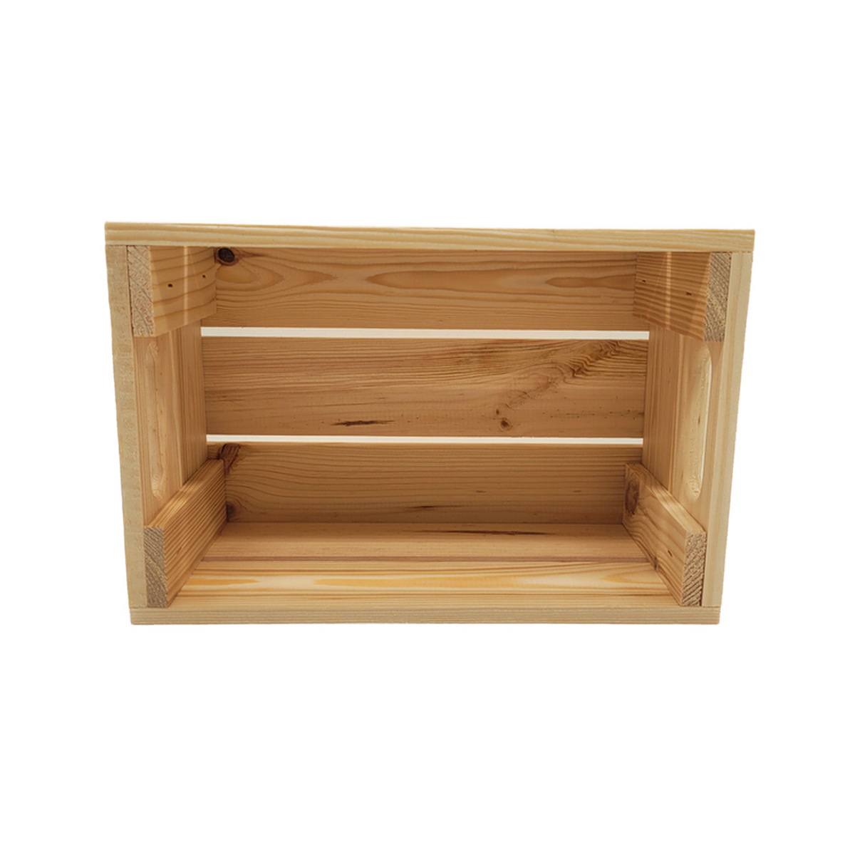 Holzkiste naturbelassen - Stiege mini