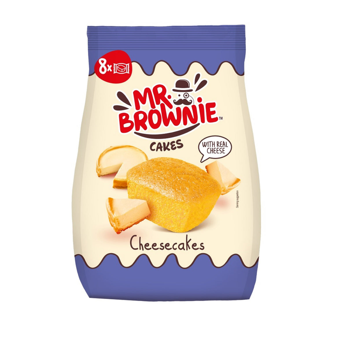 Mr. Brownie Cheesecakes Brownies je 8 Stück im 2er Pack