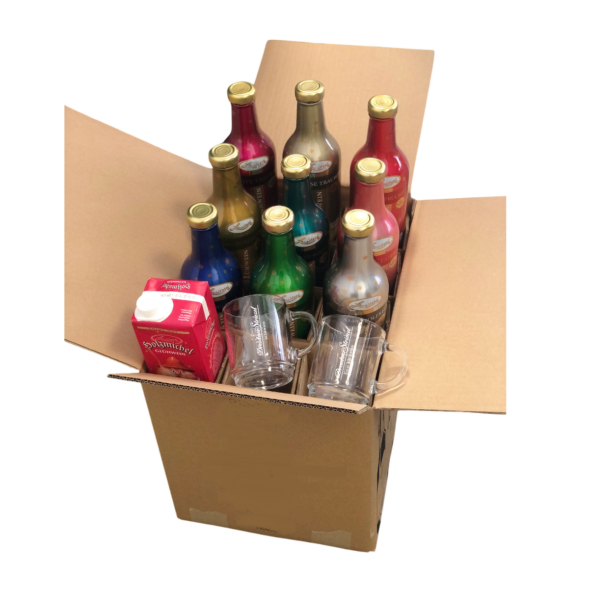 Dresdner Striezel Glühwein - Paket XXL - 11 verschiedene Sorten - Testpaket - Kennenlern - Paket
