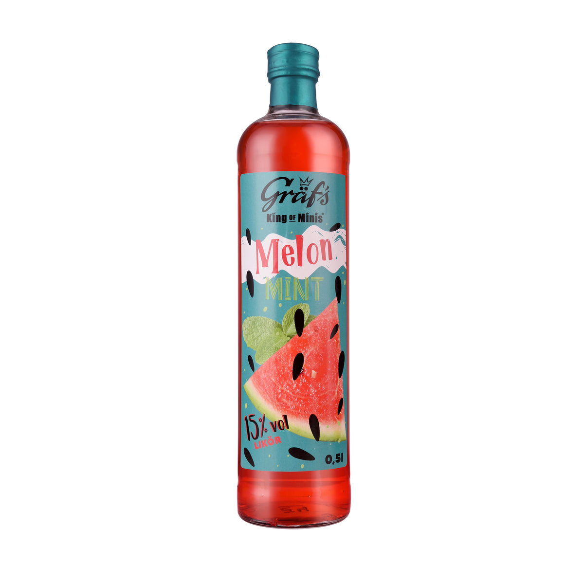 Gräf´s Melon- Mint Likör 0,5l 15% Vol.