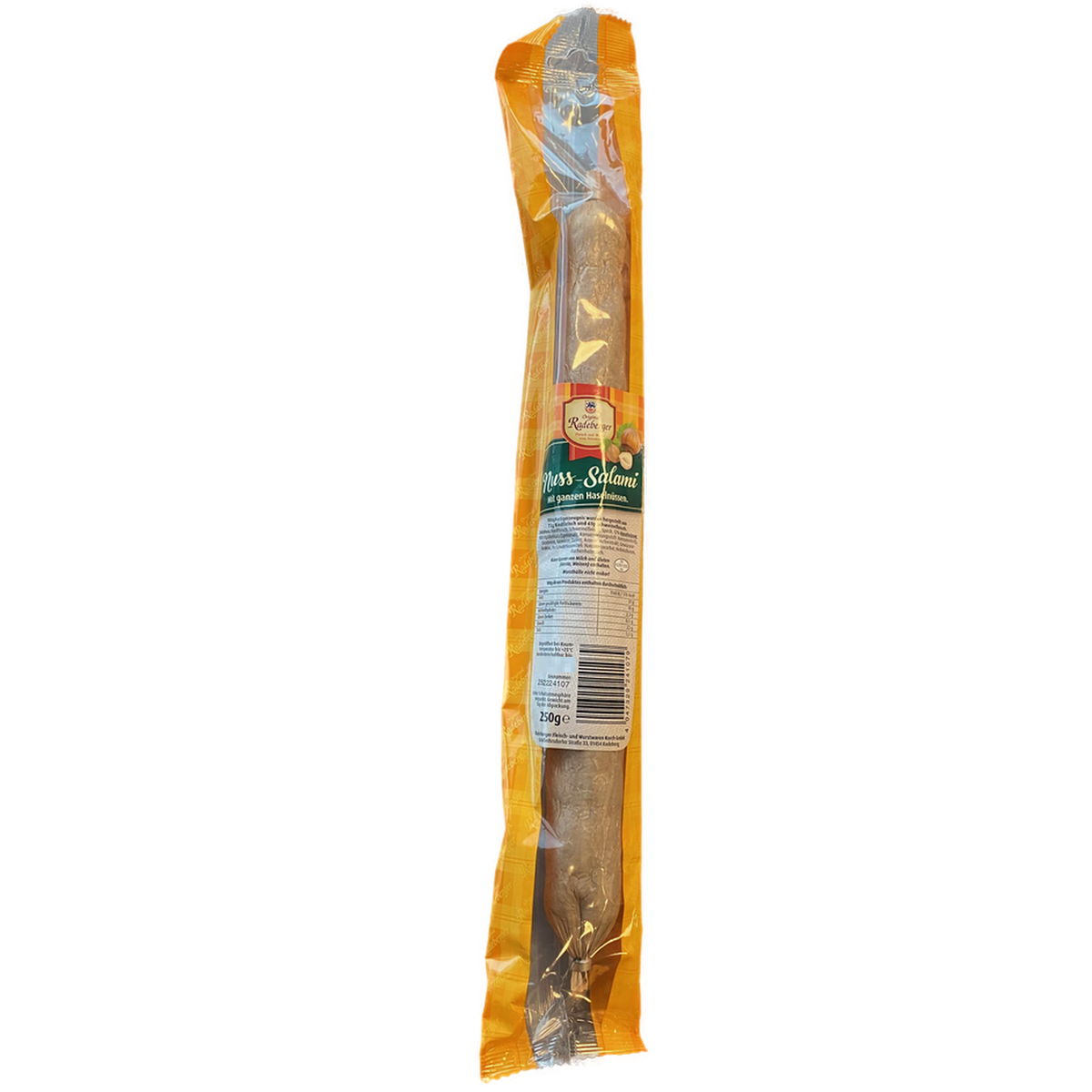 Original Radeberger Nuss-Salami