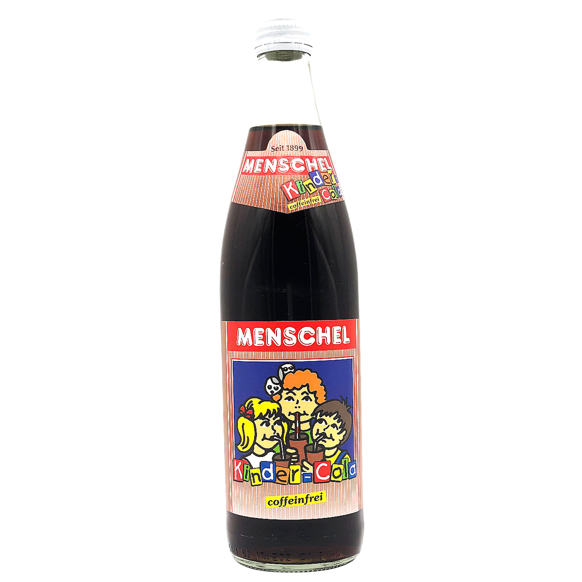 Menschel Limo - Kinder-Cola Koffeinfrei 0,5l