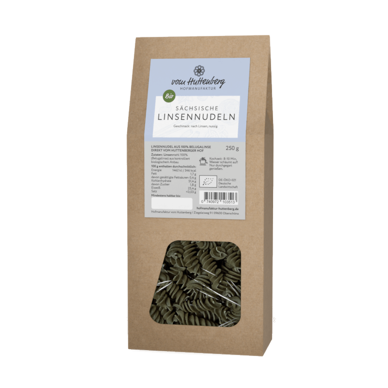 Sächsische Bio Linsennudeln 250g