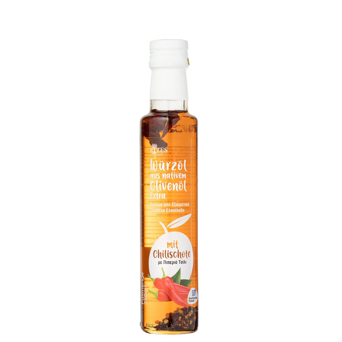 Würzöl aus nativem Olivenöl mit Chilischote 250ml