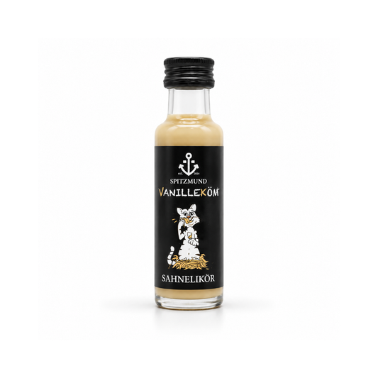 Spitzmund Vanilleköm Sahnelikör Shot 20ml 16% vol.