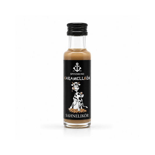 Spitzmund Karamellköm Sahnelikör Shot 20ml 16% vol.