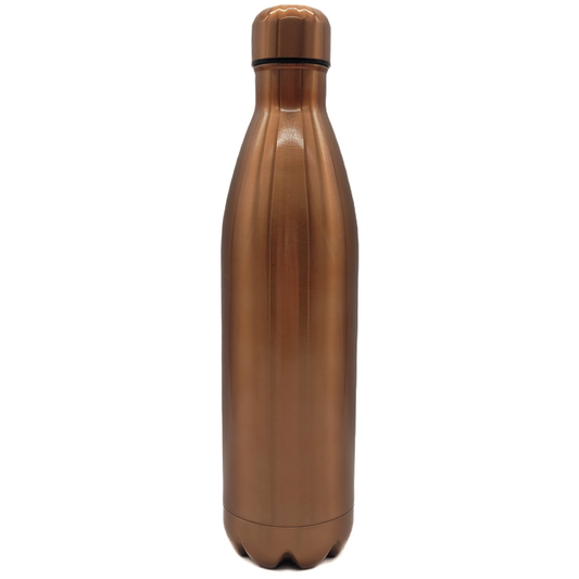Thermosflasche kupferfarben Edelstahl 500ml oder 750ml