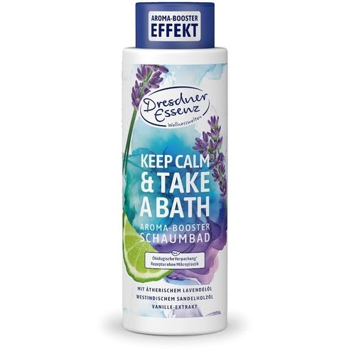 Dresdner Essenz Schaumbad Keep Calm take a bath je 500ml im 2er Pack