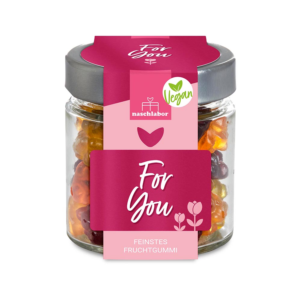 naschlabor For You Veganes Fruchtgummi 120g