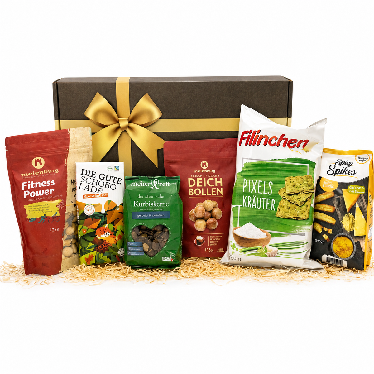 Geschenkbox Knabberspaß