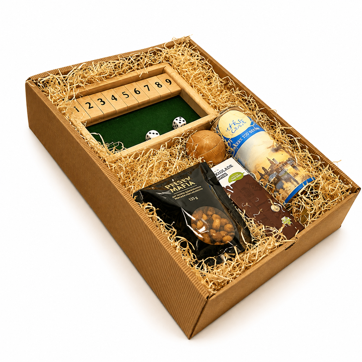 Geschenkbox Spieleabend