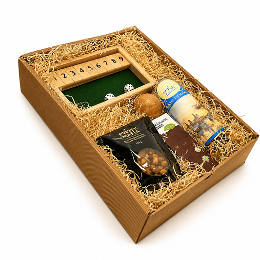 Geschenkbox Spieleabend