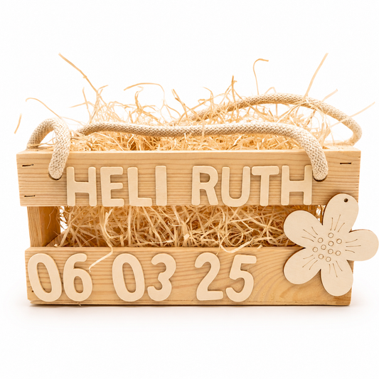 Geschenkkiste mit WUNSCHTEXT