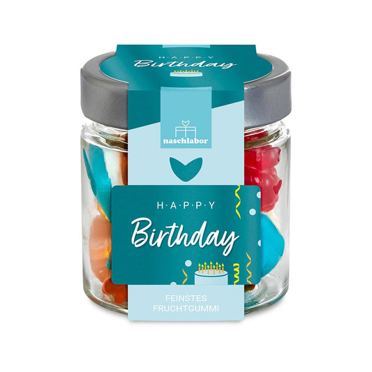 naschlabor Happy Birthday Fruchtgummi 120g