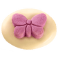 Lembcke Pink Papilio -Praline aus weißer Schokolade je 100g