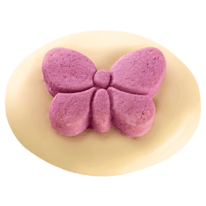 Lembcke Pink Papilio -Praline aus weißer Schokolade je 100g