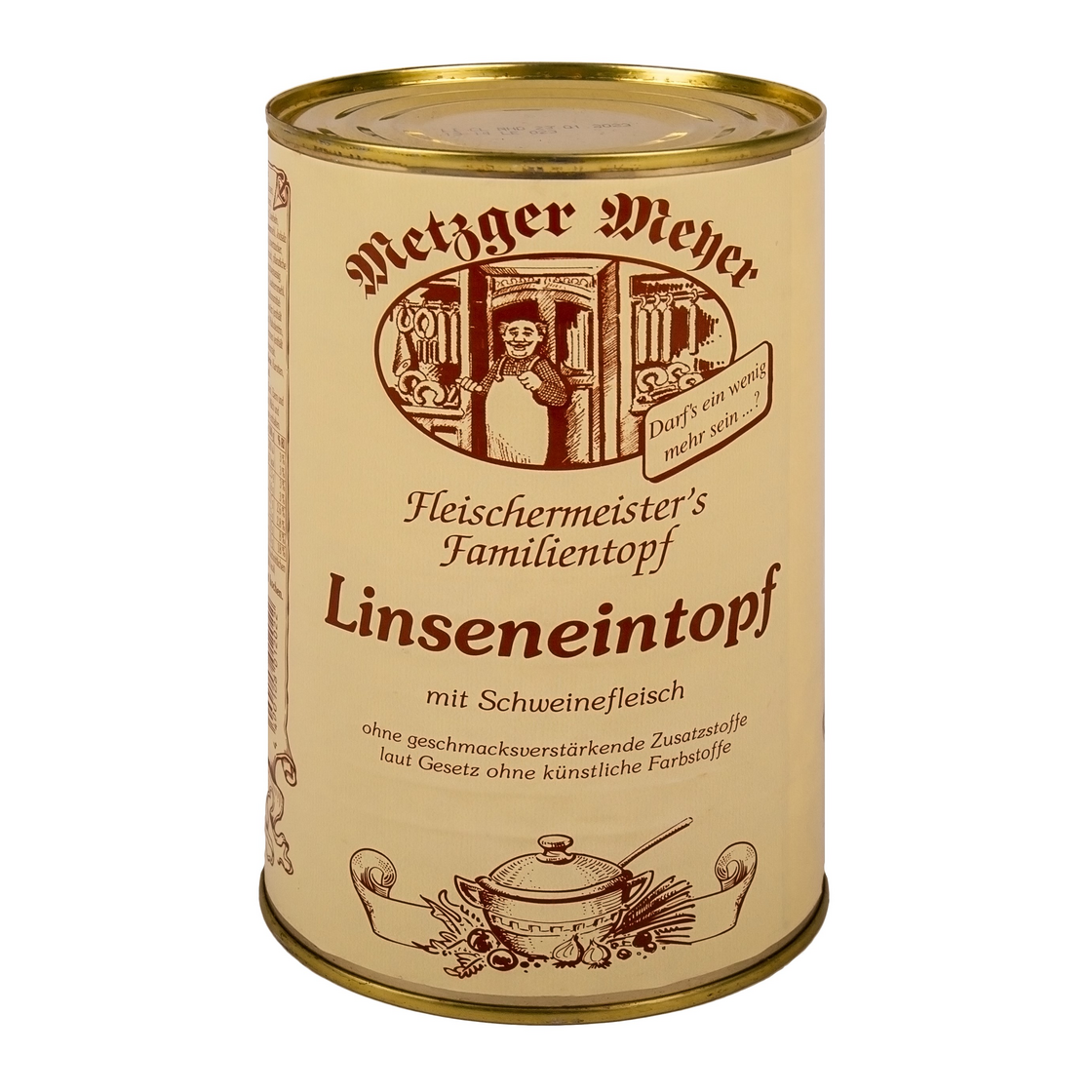 PALETTE DOSENSUPPE 288 x Metzger Meyer 1200ml - VERSANDKOSTENFREI