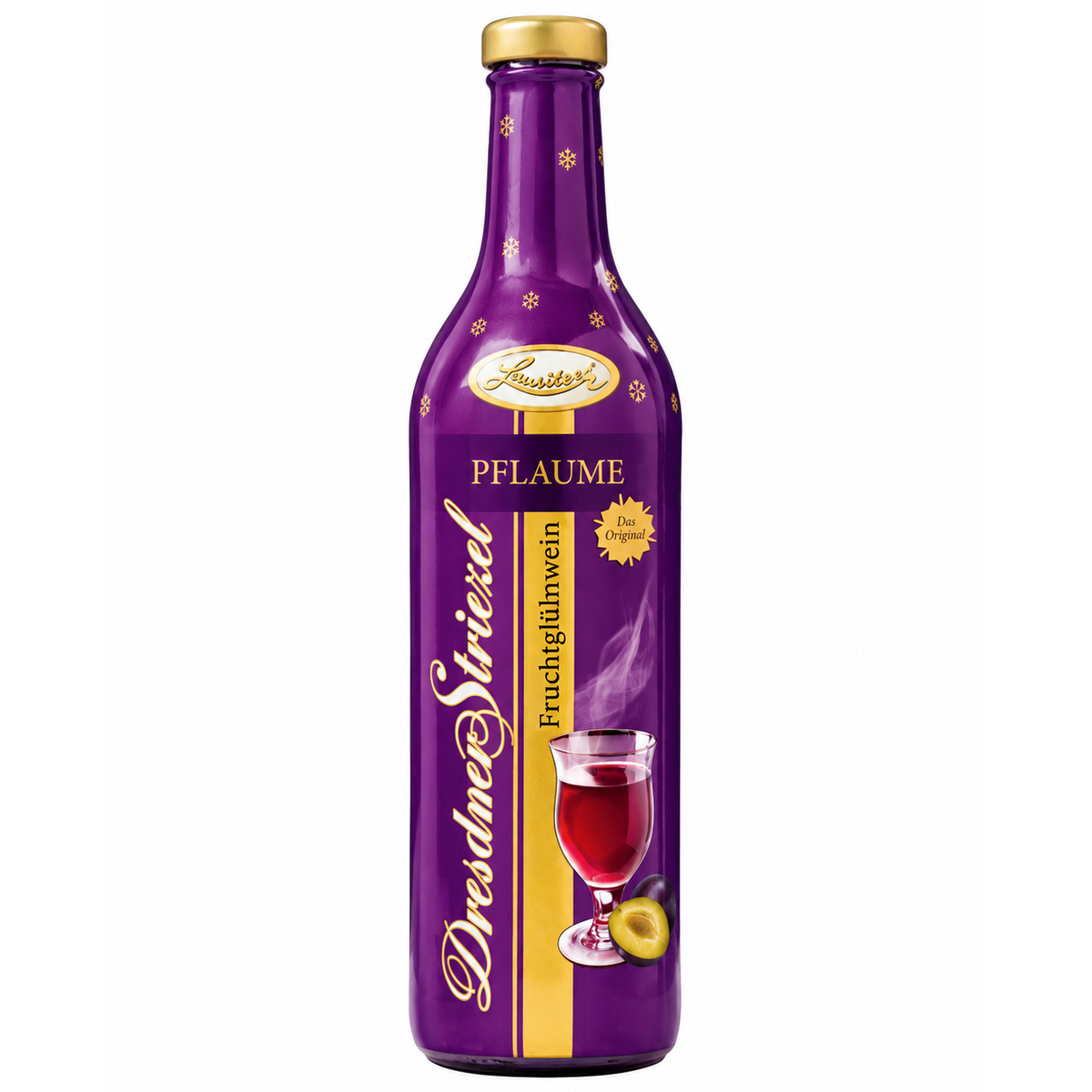 Dresdner Striezel Glühwein - Pflaume 0,75l *NEU*