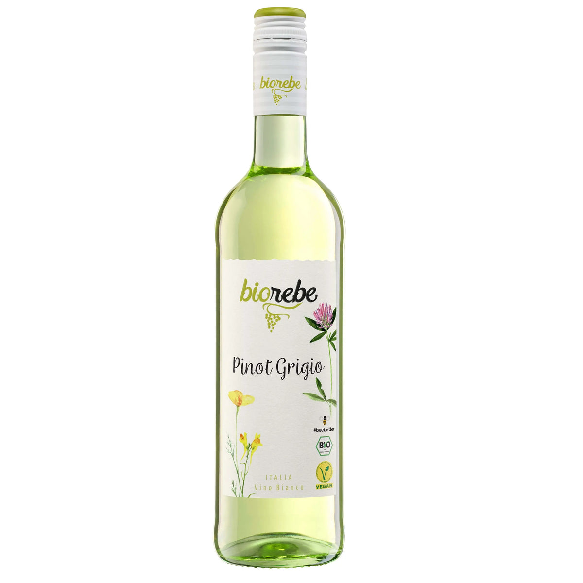 biorebe Pinot Grigio BIO Weißwein 11,5% 0,75l