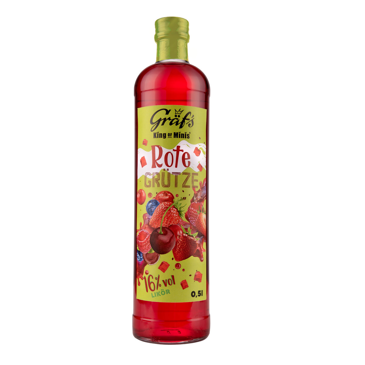 Gräf´s Rote Grütze Likör 0,5l 16% Vol.