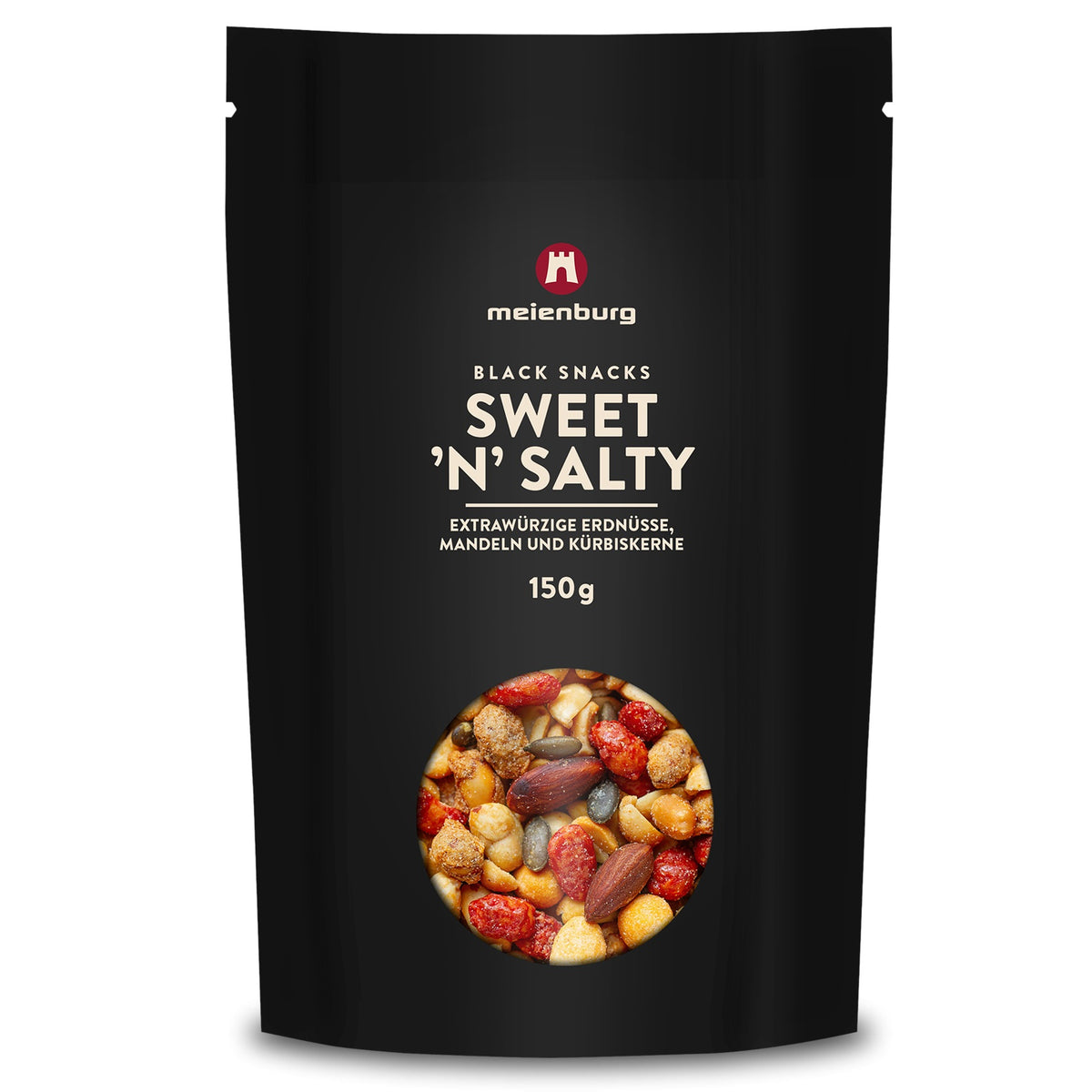 Sweet 'n' Salty - Extrawürzige Erdnüsse, Mandeln und Kürbiskerne je 150g
