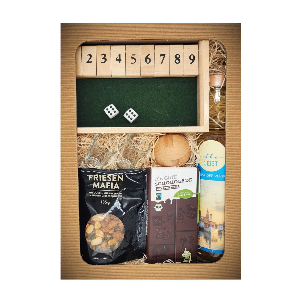 Geschenkbox Spieleabend