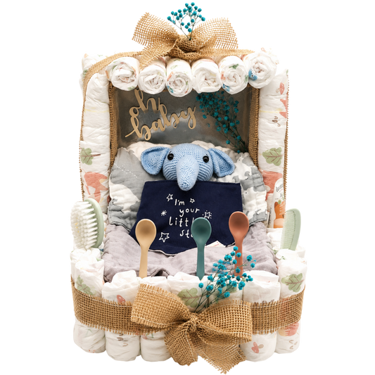 Windeltorte Kinderwagen