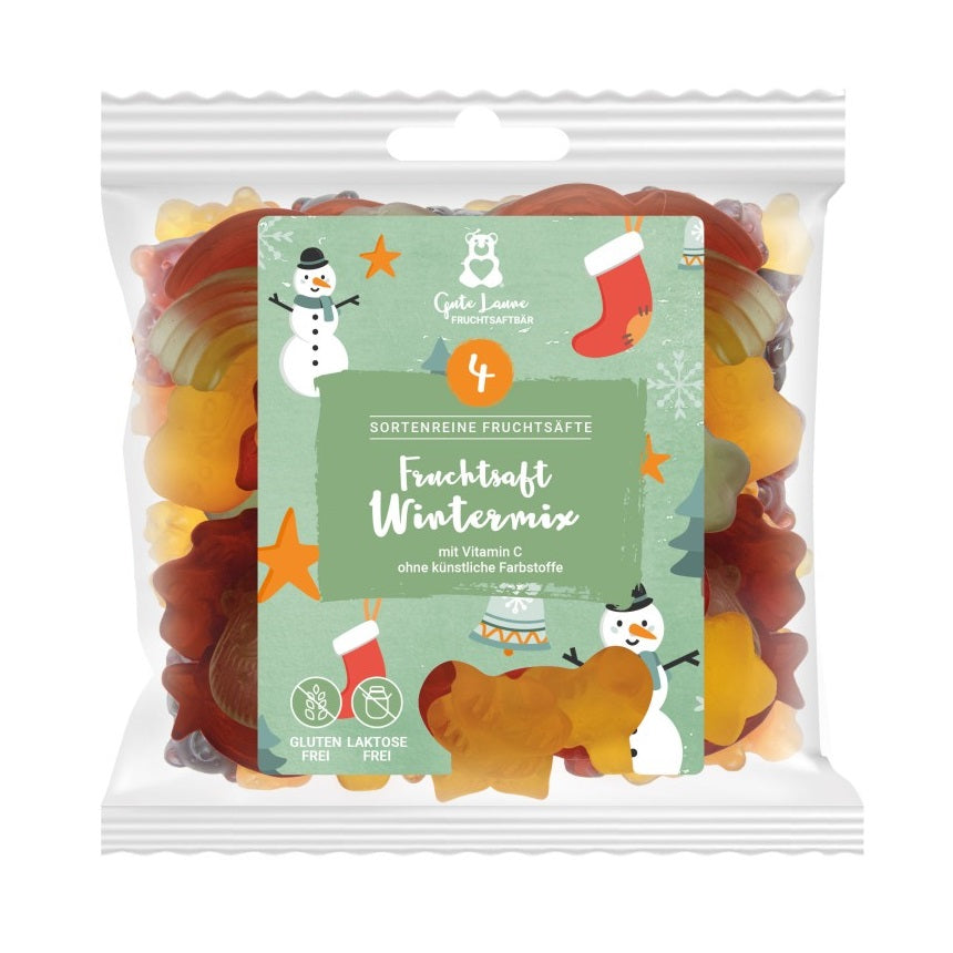 naschlabor Fruchtsaft Wintermix Fruchtgummi 150g