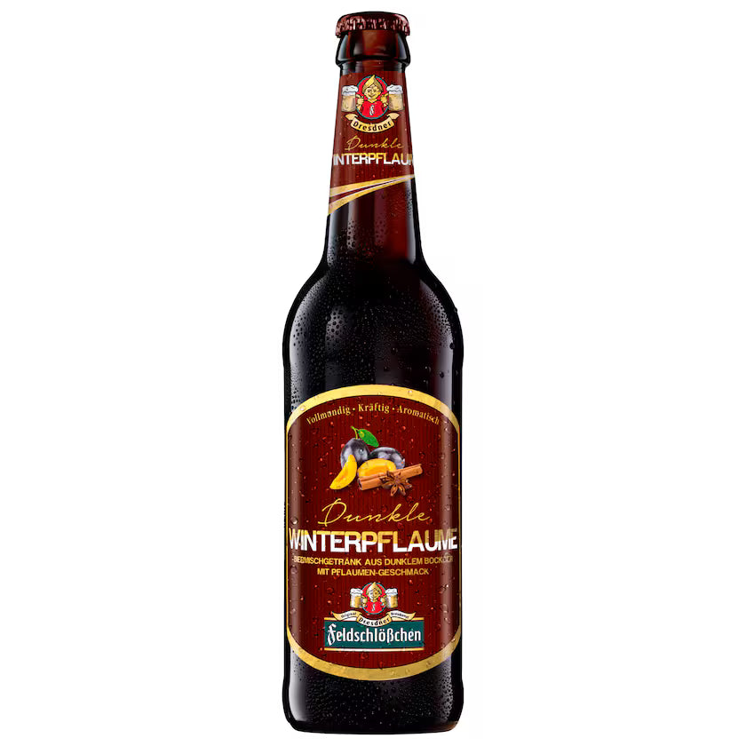 Feldschlößchen dunkle Winterpflaume 6 x 0,5l inkl. Pfand