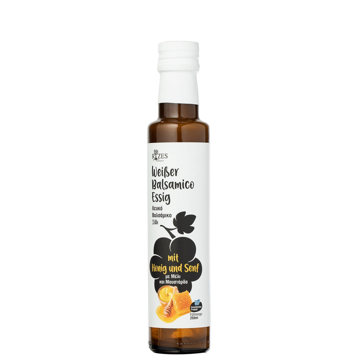 Weißer Balsamico Essig mit Honig und Senf 250ml