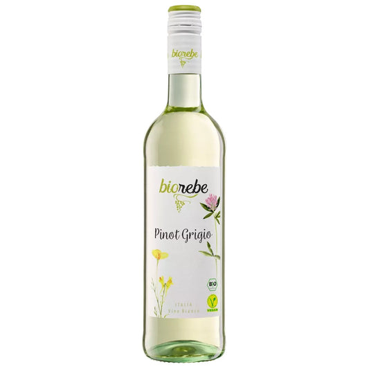 biorebe Pinot Grigio Weißwein trocken 11,5% je 0,25l im 6er Pack