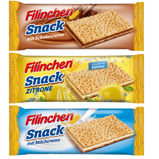Filinchen Snack mit Cremefüllung 35g im 4er Pack